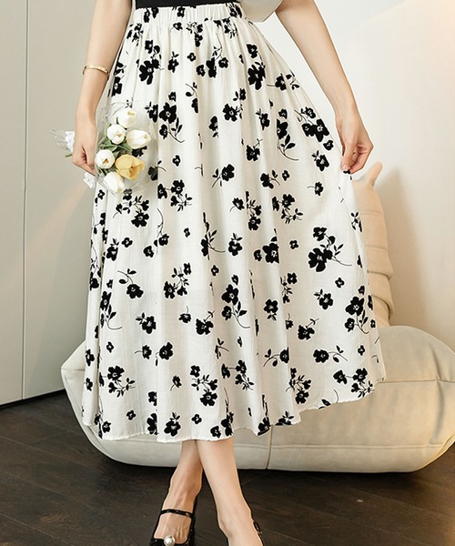 Primazel(プリマゼル)の「ミモレ丈フレアスカート(スカート・レディース・ドット/その他・M)」の5枚目の写真