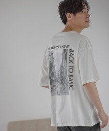 バックフォトプリントTシャツ / 276584