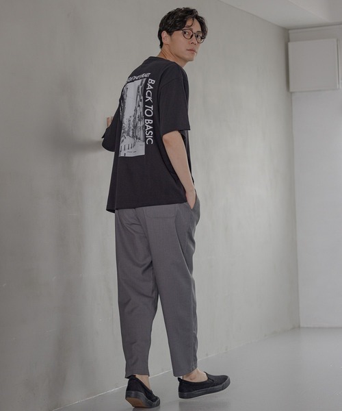 LAKOLE(ラコレ)の「バックフォトプリントTシャツ / 276584(Tシャツ/カットソー・メンズ・ライトブルー/ベージュ/ホワイト/ブラック・X-LARGE/LARGE/MEDIUM)」の13枚目の写真