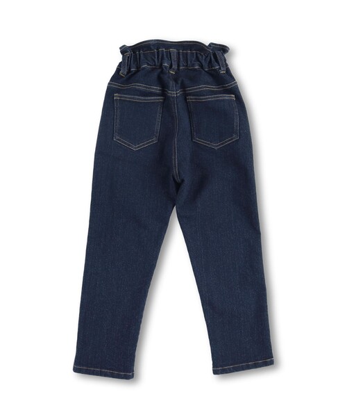BRANSHES(ブランシェス)の「【マカロンパンツ】テーパードシルエットデニムロングパンツ(デニムパンツ・キッズ・ネイビー・160/140/110/130/100/90/150/120)」の11枚目の写真