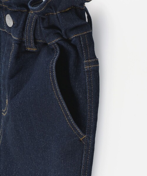 BRANSHES(ブランシェス)の「【マカロンパンツ】テーパードシルエットデニムロングパンツ(デニムパンツ・キッズ・ネイビー・160/140/110/130/100/90/150/120)」の14枚目の写真