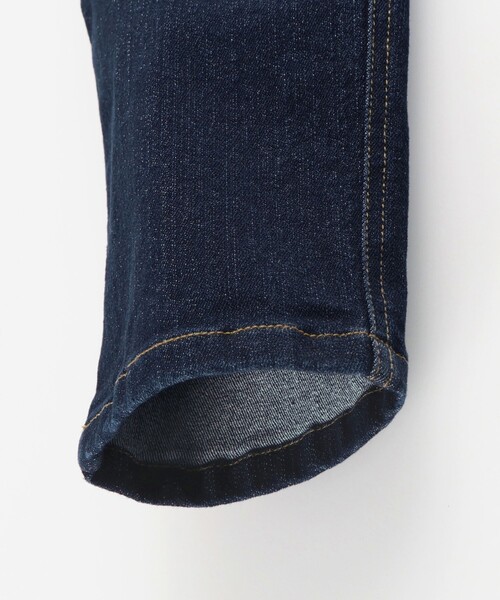 BRANSHES(ブランシェス)の「【マカロンパンツ】テーパードシルエットデニムロングパンツ(デニムパンツ・キッズ・ネイビー・160/140/110/130/100/90/150/120)」の15枚目の写真