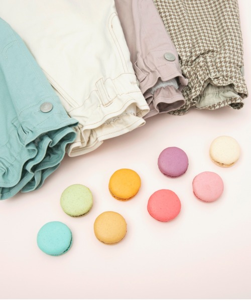 BRANSHES(ブランシェス)の「【マカロンパンツ】テーパードシルエットデニムロングパンツ(デニムパンツ・キッズ・ネイビー・160/140/110/130/100/90/150/120)」の2枚目の写真