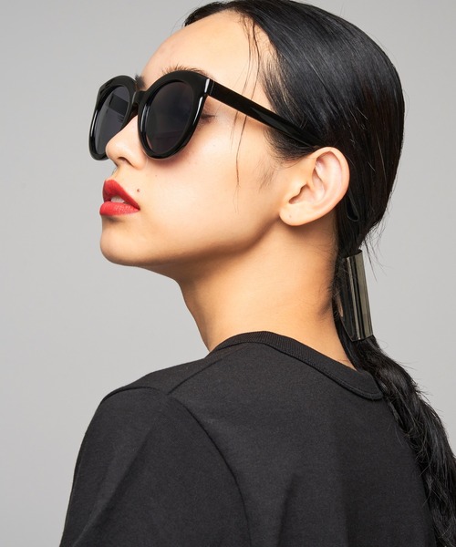 Narcissus（ナルシス）の「【Narcissus】ビッグフレームサングラス（サングラス・レディース・ブラック/レオパード・FREE）」の3枚目の写真