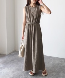 Riberry | パッチポケットノースリーブワンピース(ワンピース)