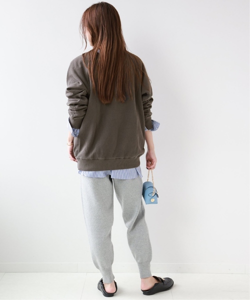 MIXTA(ミクスタ)の「《追加2》別注【MIXTA/ミクスタ】*RELUME C/N SWEAT:スウェット(Tシャツ/カットソー・レディース・ホワイト/ブラック/グリーン/ブラウン系その他・LARGE)」の7枚目の写真