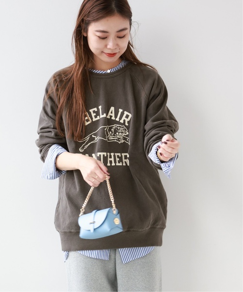 MIXTA(ミクスタ)の「《追加2》別注【MIXTA/ミクスタ】*RELUME C/N SWEAT:スウェット(Tシャツ/カットソー・レディース・ホワイト/ブラック/グリーン/ブラウン系その他・LARGE)」の8枚目の写真
