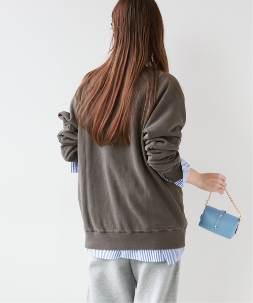 MIXTA(ミクスタ)の「《追加2》別注【MIXTA/ミクスタ】*RELUME C/N SWEAT:スウェット(Tシャツ/カットソー・レディース・ホワイト/ブラック/グリーン/ブラウン系その他・LARGE)」の10枚目の写真