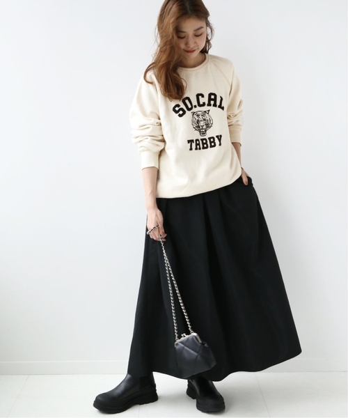MIXTA(ミクスタ)の「《追加2》別注【MIXTA/ミクスタ】*RELUME C/N SWEAT:スウェット(Tシャツ/カットソー・レディース・ホワイト/ブラック/グリーン/ブラウン系その他・LARGE)」の11枚目の写真