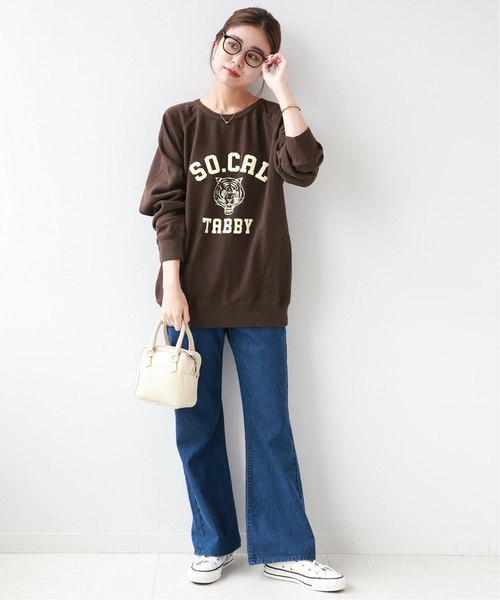 MIXTA(ミクスタ)の「《追加2》別注【MIXTA/ミクスタ】*RELUME C/N SWEAT:スウェット(Tシャツ/カットソー・レディース・ホワイト/ブラック/グリーン/ブラウン系その他・LARGE)」の18枚目の写真