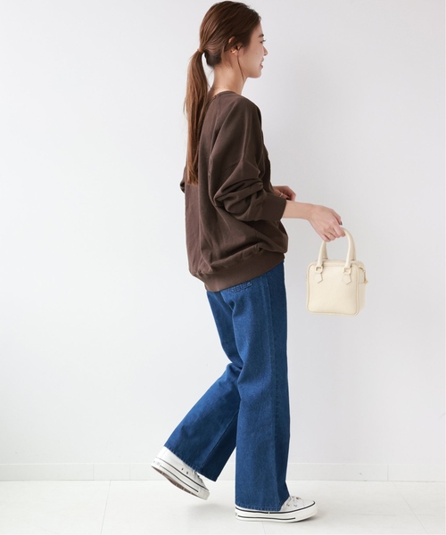 MIXTA(ミクスタ)の「《追加2》別注【MIXTA/ミクスタ】*RELUME C/N SWEAT:スウェット(Tシャツ/カットソー・レディース・ホワイト/ブラック/グリーン/ブラウン系その他・LARGE)」の20枚目の写真