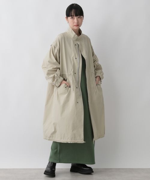 LOWRYS FARM（ローリーズファーム）の「２ＷＡＹミリタリーコート　342788（ミリタリージャケット・レディース・ブラック/オフホワイト/カーキ・FREE）」の5枚目の写真