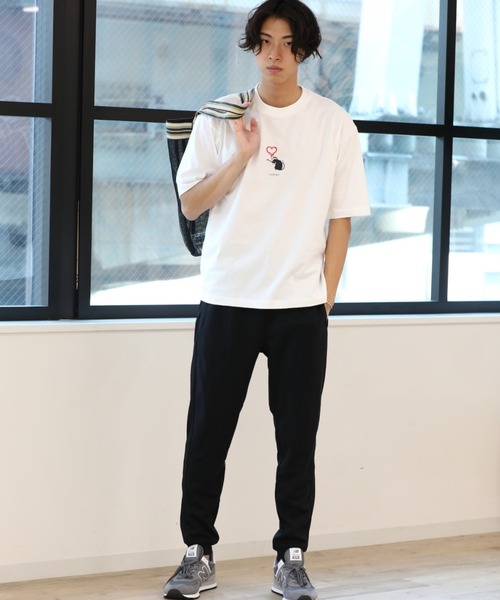 Craft Nicholson（クラフトニコルソン）の「BANKSY コラボ LOVE RAT  ボックスシルエット半袖Tシャツ（Tシャツ/カットソー・メンズ・ホワイト/ブラック/ブラウン・M/L）」の11枚目の写真