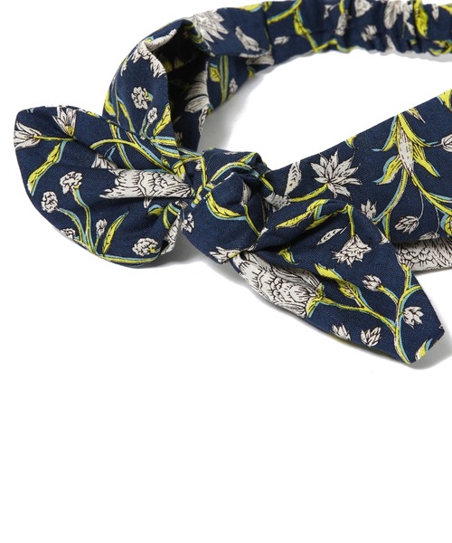 manipuri（マニプリ）の「manipuri リボンヘアバンド（ヘアバンド・レディース・ブラック/イエロー/グリーン・FREE）」の12枚目の写真