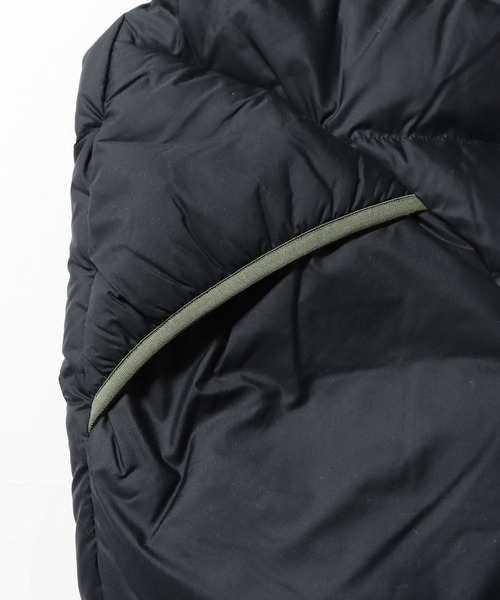 NANGA（ナンガ）の「NANGA/ナンガ MAZENO RIDGE VEST マゼノリッジダウンベスト（ダウンベスト・メンズ・ライトグリーン/ベージュ/ネイビー・S/M/L/XL）」の10枚目の写真