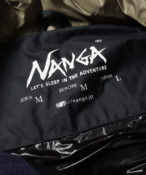 NANGA（ナンガ）の「NANGA/ナンガ MAZENO RIDGE VEST マゼノリッジダウンベスト（ダウンベスト・メンズ・ライトグリーン/ベージュ/ネイビー・S/M/L/XL）」の14枚目の写真