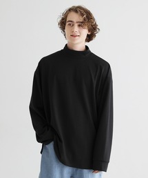 ETELIO | モックネックポンチ長袖カットソー(Tシャツ/カットソー)