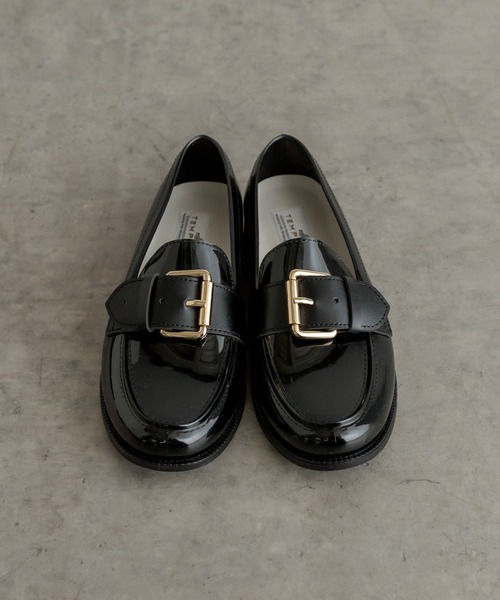 TEMPERATE(テンパレイト)の「【TEMPERATE(テンパレイト)】ベルト付きローファー(ローファー・レディース・ブラック/グレー・40/38/36)」の22枚目の写真