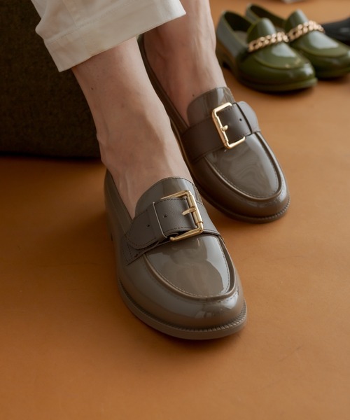 TEMPERATE(テンパレイト)の「【TEMPERATE(テンパレイト)】ベルト付きローファー(ローファー・レディース・ブラック/グレー・40/38/36)」の21枚目の写真