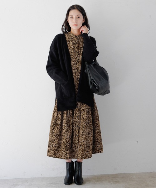 LEPSIM（レプシィム）の「フェイクレザーBIGショルダーバッグ　123146（ショルダーバッグ・レディース・ブラック/アイボリー/グレイッシュベージュ・ONE SIZE）」の22枚目の写真