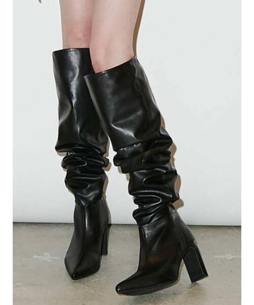 GYDA(ジェイダ)の「LOOSE ブーツ(ブーツ・レディース・ブラック/グリーン・SMALL/MEDIUM/LARGE)」の2枚目の写真