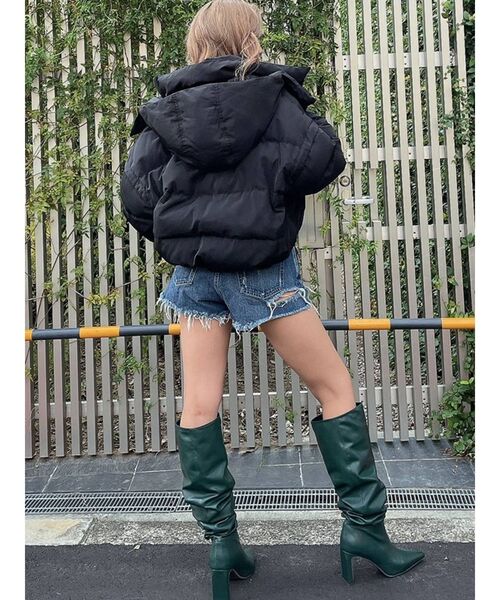 GYDA(ジェイダ)の「LOOSE ブーツ(ブーツ・レディース・ブラック/グリーン・SMALL/MEDIUM/LARGE)」の12枚目の写真