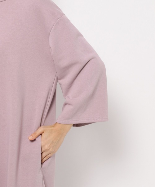 bijorie（ビジュリィ）の「【bijorie】ウラケフード付きワンピース（ルームワンピース・レディース・グレー/ラベンダー・FREE）」の16枚目の写真