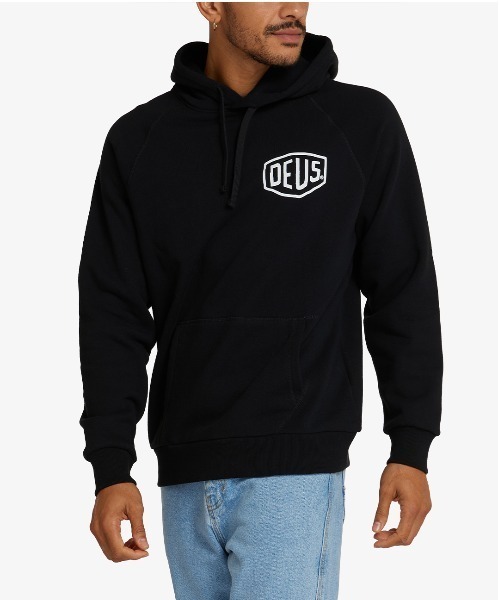 DEUS EX MACHINA（デウスエクスマキナ）の「VENICE ADDRESS HOODIE（パーカー・メンズ・グレー/ブラック・M/L/S/XL/XS）」の8枚目の写真