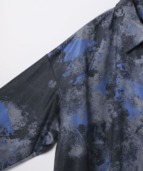 シャイニーBLURガラシャツ(HARE)