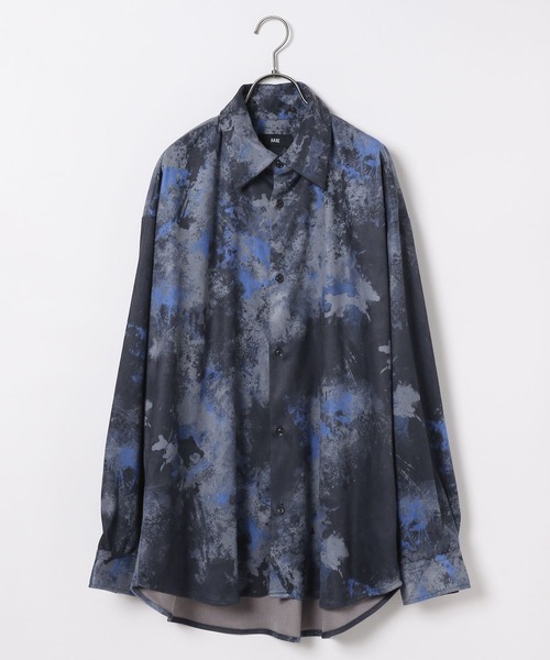 シャイニーBLURガラシャツ(HARE)