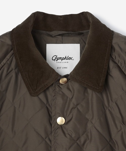 GYMPHLEX（ジムフレックス）の「Gymphlex | キルトダウンジャケット MEN（ダウンジャケット/コート・メンズ・ダークブラウン/ブラック/オリーブ・LARGE/MEDIUM）」の11枚目の写真