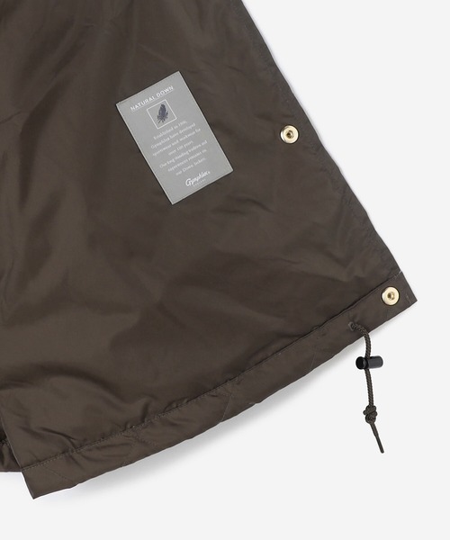 GYMPHLEX（ジムフレックス）の「Gymphlex | キルトダウンジャケット MEN（ダウンジャケット/コート・メンズ・ダークブラウン/ブラック/オリーブ・LARGE/MEDIUM）」の16枚目の写真