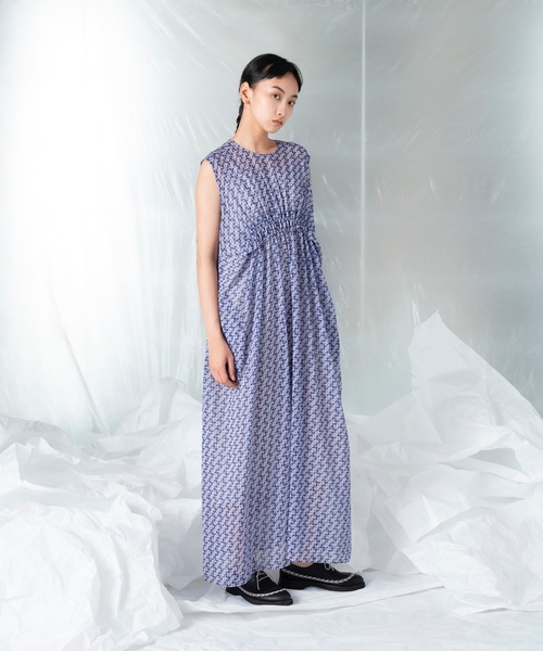 Dress/ロゴプリント Tワンピ ST/No.27491