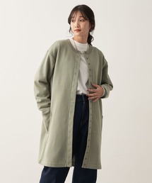 裏起毛ロングカーディガン *