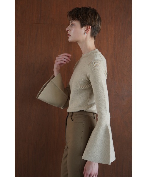 CLANE（クラネ）の「BELL SLEEVE KNIT TOPS（ニット/セーター）」 - WEAR