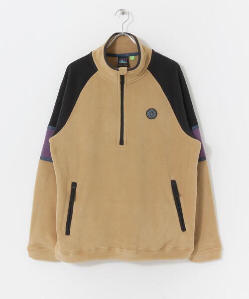 Quiksilver(クイックシルバー)の「QUIKSILVER POWDER CHASER HALF ZIP(その他トップス・メンズ・ベージュ/ブラック・MEDIUM/SMALL)」の16枚目の写真