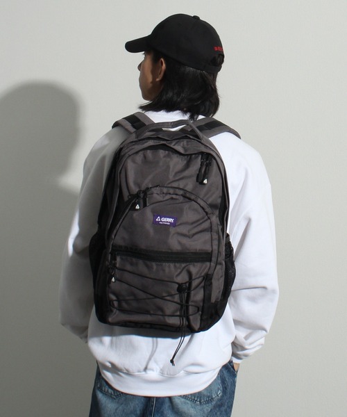 GERRY(ジェリー)の「【GERRY/ジェリー】REPREVEバックパック(バックパック/リュック・メンズ・カーキ/チャコール/ブラック・FREE)」の7枚目の写真