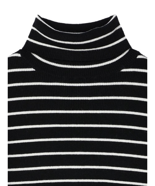 AMERICAN HOLIC（アメリカンホリック）の「パチパチしにくいリブタートルニットプルオーバー（ニット/セーター・レディース・アイボリー/ブラック/その他9/ライトグレー/レッド・M/L）」の9枚目の写真