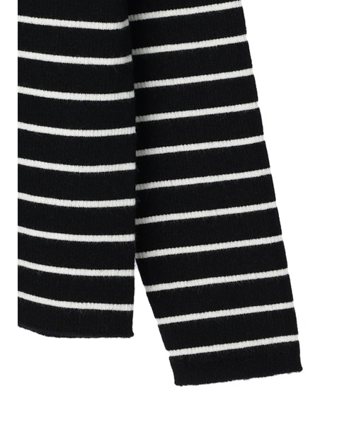 AMERICAN HOLIC（アメリカンホリック）の「パチパチしにくいリブタートルニットプルオーバー（ニット/セーター・レディース・アイボリー/ブラック/その他9/ライトグレー/レッド・M/L）」の10枚目の写真