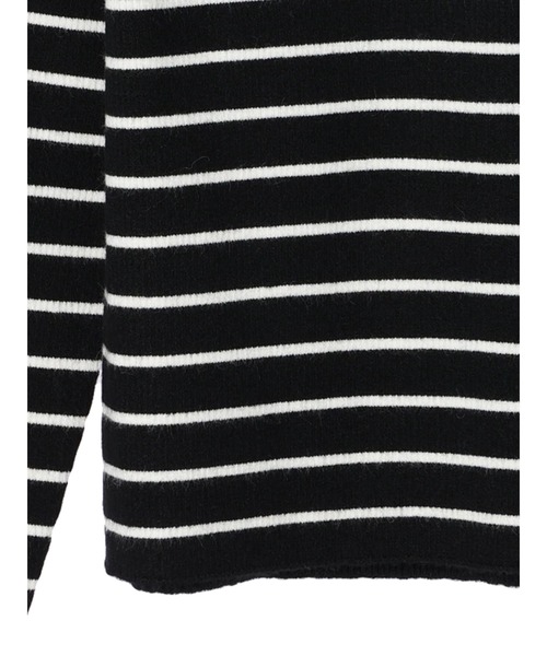 AMERICAN HOLIC（アメリカンホリック）の「パチパチしにくいリブタートルニットプルオーバー（ニット/セーター・レディース・アイボリー/ブラック/その他9/ライトグレー/レッド・M/L）」の11枚目の写真