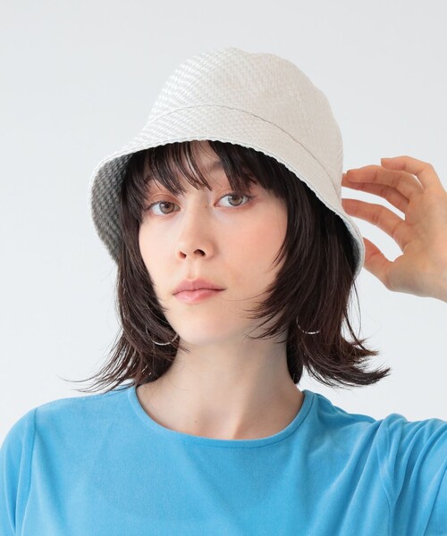 Ray BEAMS（レイビームス）の「Ray BEAMS / バケット ハット（ハット・レディース・ブラック/ホワイト・ONE SIZE）」の13枚目の写真