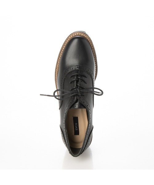 EVOL(イーボル)の「【EVOL】厚底レースアップシューズ IU5002(ドレスシューズ・レディース・ブラック系その他/アイボリー/ブラック・22.5cm/23.5cm/24.5cm/23.0cm/24.0cm/22.0cm)」の17枚目の写真