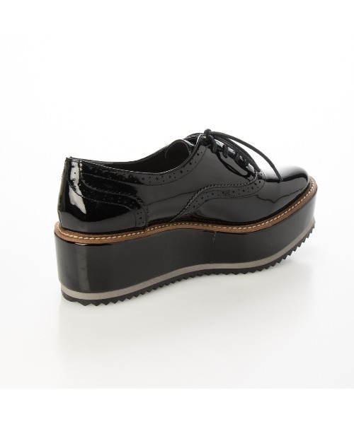 EVOL(イーボル)の「【EVOL】厚底レースアップシューズ IU5002(ドレスシューズ・レディース・ブラック系その他/アイボリー/ブラック・22.5cm/23.5cm/24.5cm/23.0cm/24.0cm/22.0cm)」の16枚目の写真