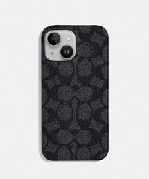 COACH（コーチ）の「IPHONE 14 ケース・シグネチャー キャンバス（スマホケース/カバー・レディース）」