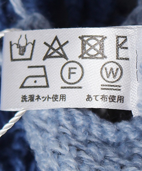 14+（イチヨンプラス）の「ニットトリプルマフラー（ストール/ショール・レディース・キャメル/ピンク/ブルー/グレー・FREE）」の8枚目の写真