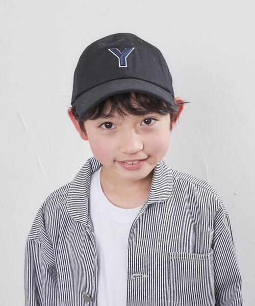 coen(コーエン)の「3D刺繍ロゴツイルキャップ(キャップ・キッズ・ブラック/ベージュ・54cm/56cm)」の3枚目の写真