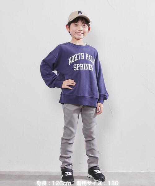 coen(コーエン)の「3D刺繍ロゴツイルキャップ(キャップ・キッズ・ブラック/ベージュ・54cm/56cm)」の8枚目の写真