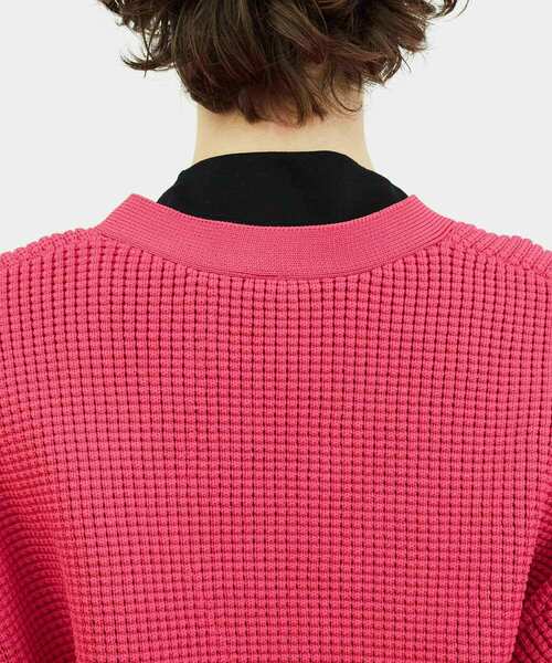 FRAPBOIS（フラボア）の「ガウンニット カーディガン（カーディガン/ボレロ・レディース・ブラウン/ピンク/グリーン・1/2）」の8枚目の写真