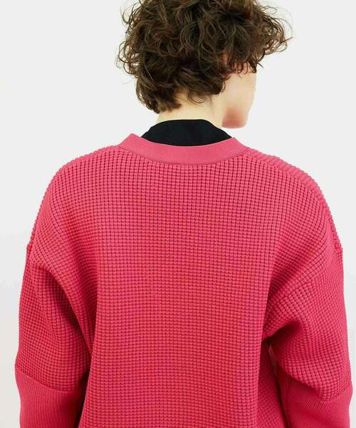 FRAPBOIS（フラボア）の「ガウンニット カーディガン（カーディガン/ボレロ・レディース・ブラウン/ピンク/グリーン・1/2）」の12枚目の写真