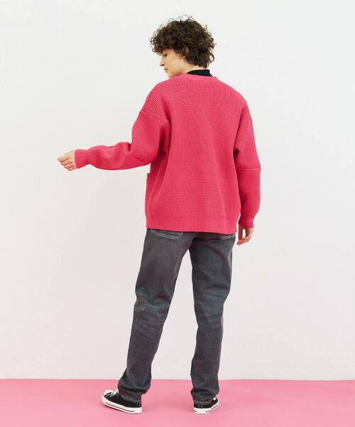 FRAPBOIS（フラボア）の「ガウンニット カーディガン（カーディガン/ボレロ・レディース・ブラウン/ピンク/グリーン・1/2）」の18枚目の写真